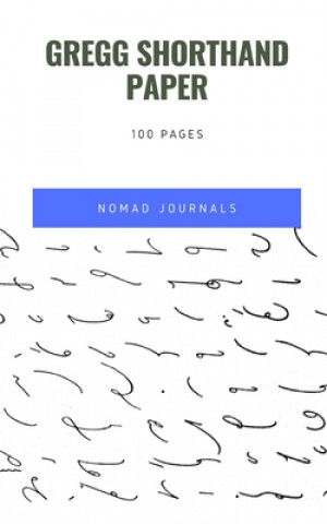 Carte Gregg Shorthand Paper 100 Pages Nomad Journals