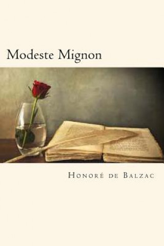 Kniha Modeste Mignon Honore De Balzac