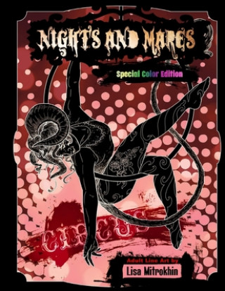 Kniha Nights And Mares: Circus - Color Edition Line Art Lisa Mitrokhin