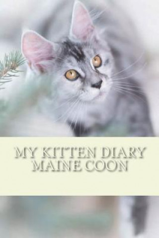 Kniha My kitten diary: Maine coon Steffi Young