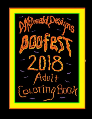 Carte D.McDonald Designs Boofest 2018 Adult Coloring Book Deborah L. McDonald
