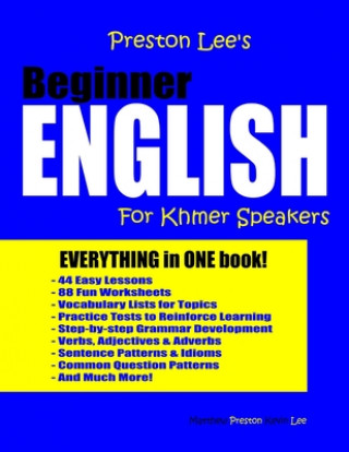 Książka Preston Lee's Beginner English For Khmer Speakers Matthew Preston