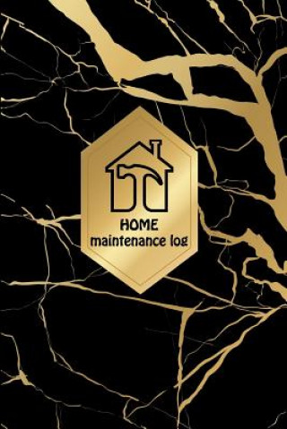 Kniha HOME Maintenance log: Home Maintenance Log for a template to keep track of renovation repairs and service for Home, Office, building: black David Bunch