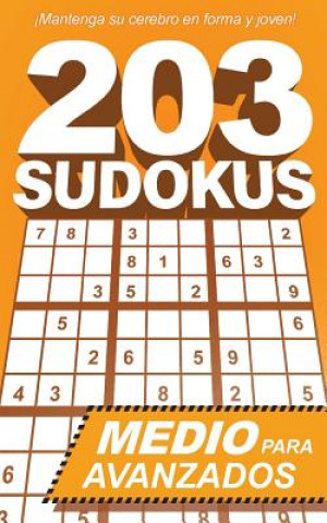 Książka 203 Sudokus: Un libro de SUDOKU INTERMEDIOS con soluciones Henning Dierolf