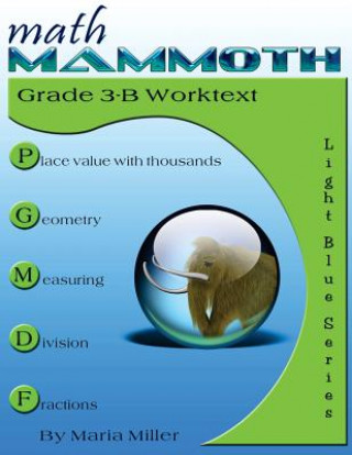 Libro Math Mammoth Grade 3-B Worktext Maria Miller