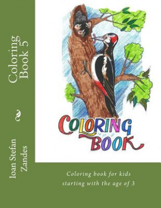 Buch Coloring Book 5: Coloring Book for Kids Starting with the Age of 3 Ioan Stefan Zandes