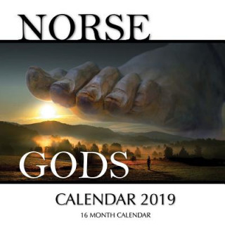 Kniha Norse Gods Calendar 2019: 16 Month Calendar Mason Landon