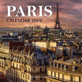 Książka Paris Calendar 2019: 16 Month Calendar Mason Landon