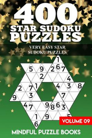 Buch 400 Star Sudoku Puzzles: Very Easy Star Sudoku Puzzles Mindful Puzzle Books