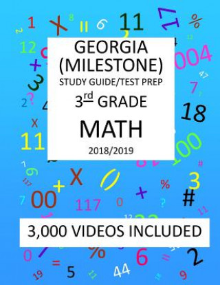 Kniha 3rd Grade GEORGIA MILESTONE, 2019 MATH, Test Prep: 3rd Grade GEORGIA MILESTONE 2019 MATH Test Prep/Study Guide Mark Shannon