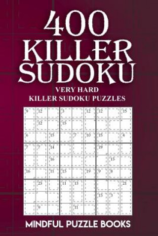 Книга 400 Killer Sudoku Mindful Puzzle Books