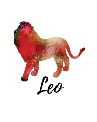 Knjiga Leo: Leo Cornell Notes Red My Astrology Journals
