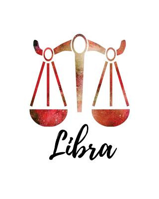 Knjiga Libra: Libra Cornell Notes Red My Astrology Journals
