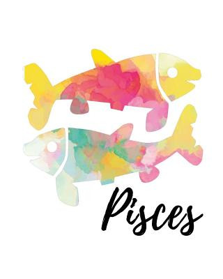 Książka Pisces: Pisces Cornell Notes Yellow Pink My Astrology Journals