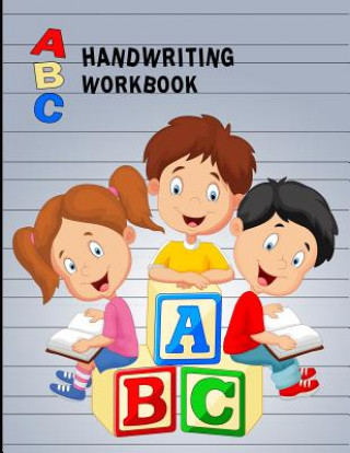 Carte ABC Handwriting Workbook: Uppercase & Lowercase Writing Practice for Kids - Alphabet Blocks Bigfoot Educational
