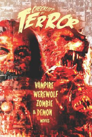 Carte Checklist of Terror: Vampire, Werewolf, Zombie & Demon Movies Steve Hutchison
