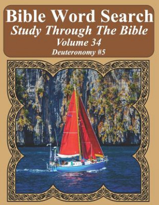 Kniha Bible Word Search Study Through The Bible: Volume 34 Deuteronomy #5 T. W. Pope