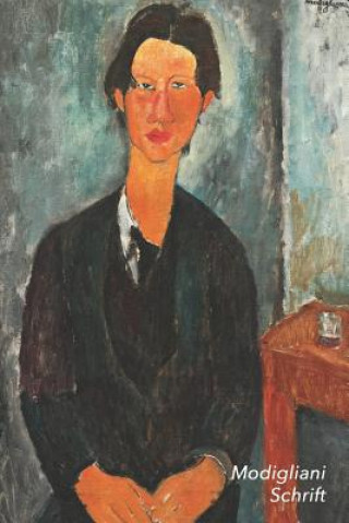 Kniha Modigliani Schrift: Chaim Soutine - Trendy & Hip Notitieboek - Ideaal Voor School, Studie, Recepten of Wachtwoorden Studio Landro