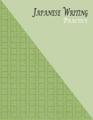 Carte Japanese Writing Practice: A Book for Kanji, Kana, Hiragana, Katakana & Genkouyoushi Alphabet - Glitter (Green) Purple Dot