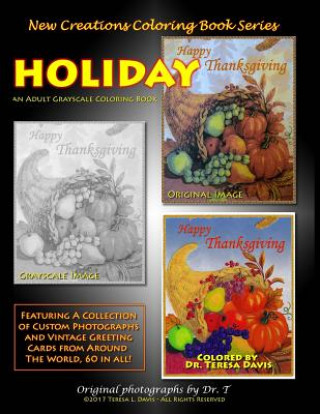 Könyv New Creations Coloring Book Series: Holiday Teresa Davis