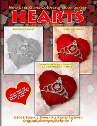 Βιβλίο New Creations Coloring Book Series: Hearts Teresa Davis