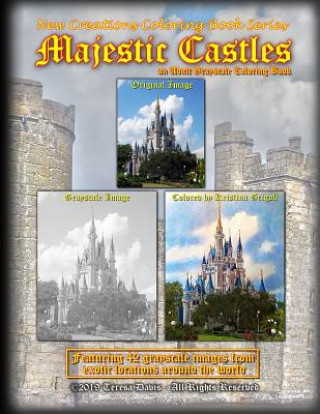 Carte New Creations Coloring Book Series: Majestic Castles Teresa Davis