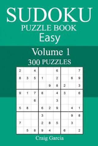 Kniha 300 Easy Sudoku Puzzle Book Craig Garcia