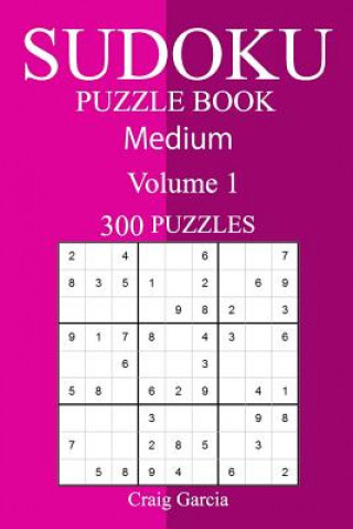 Libro 300 Medium Sudoku Puzzle Book Craig Garcia