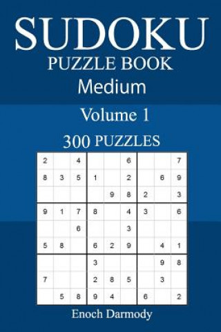 Könyv 300 Medium Sudoku Puzzle Book Enoch Darmody