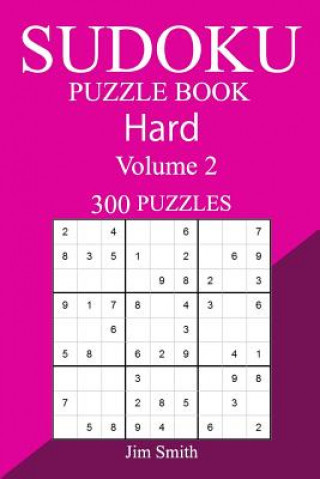 Książka 300 Hard Sudoku Puzzle Book Jim Smith