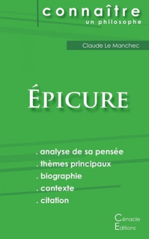 Buch Comprendre Epicure (analyse complete de sa pensee) Epicure