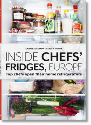 Książka Inside Chefs' Fridges, Europe Adrian Moore