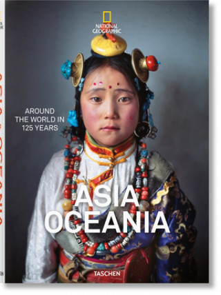 Carte National Geographic. Le Tour Du Monde En 125 Ans. Asie&océanie Reuel Golden