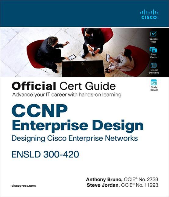 Könyv CCNP Enterprise Design ENSLD 300-420 Official Cert Guide Steve Jordan