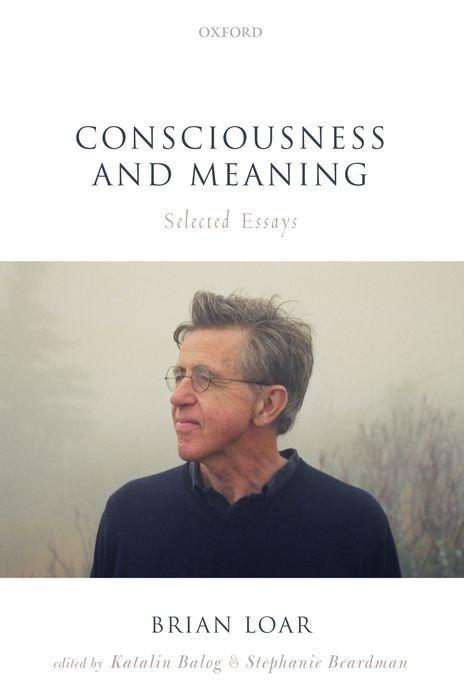 Kniha Consciousness and Meaning Brian Loar