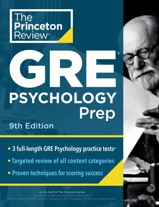 Carte Princeton Review GRE Psychology Prep, 9th Edition 