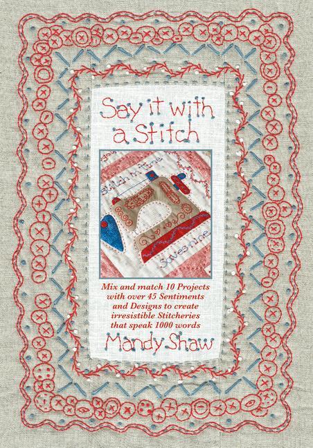 Kniha Say it with a Stitch Mandy Shaw