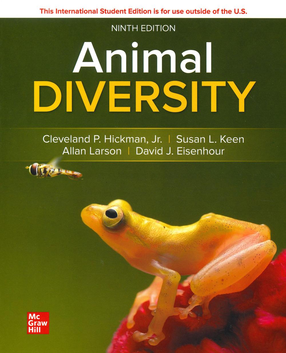 Kniha ISE Animal Diversity Cleveland Hickman