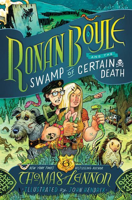Kniha Ronan Boyle and the Swamp of Certain Death (Ronan Boyle #2) John Hendrix