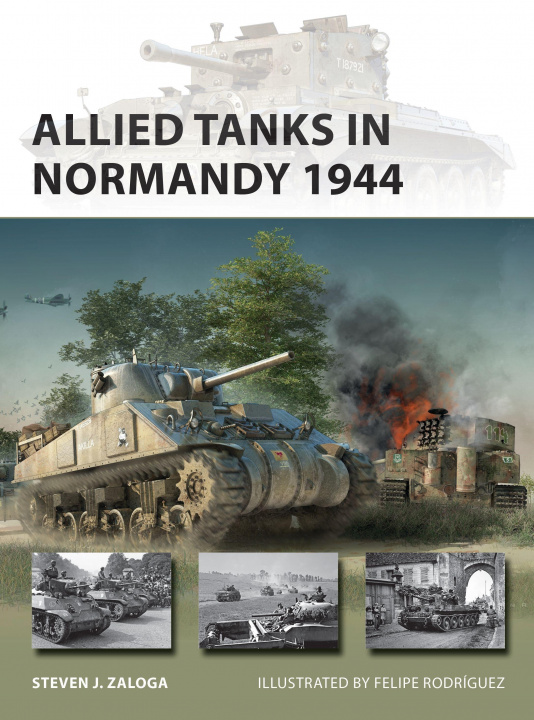 Carte Allied Tanks in Normandy 1944 Felipe Rodríguez