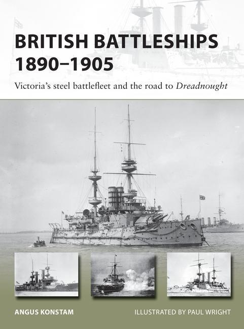 Książka British Battleships 1890-1905 Paul Wright