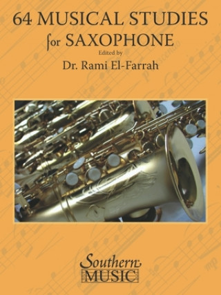 Könyv 64 Musical Studies for All Saxophones Rami El-Farrah