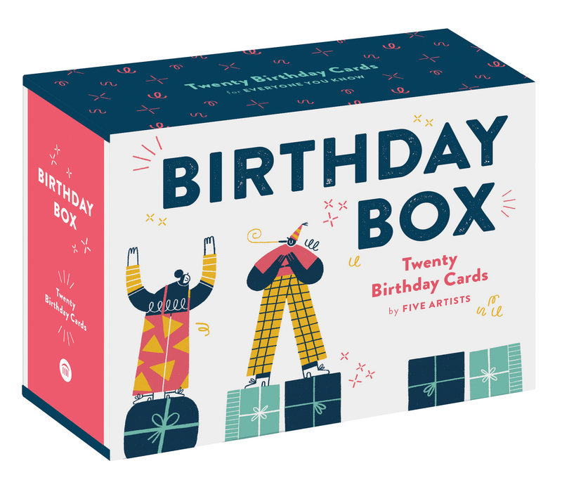 Tiskovina Birthday Box Birthday Cards 