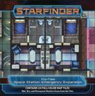 Gra/Zabawka Starfinder Flip-Tiles: Space Station Emergency Expansion Stephen Radney-Macfarland