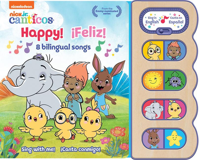 Книга Canticos Happy! ?Feliz! (Bilingual): 8 Bilingual Songs Cottage Door Press