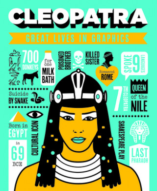 Kniha Great Lives in Graphics: Cleopatra 