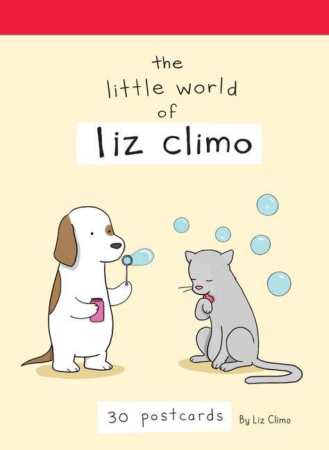 Book Little World of Liz Climo Postcard Book 
