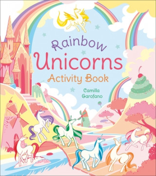 Knjiga Rainbow Unicorns Activity Book Camilla Garofano