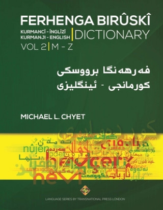 Könyv FERHENGA BIR?SKÎ - Kurmanji-English Dictionary - Volume Two: M-Z 
