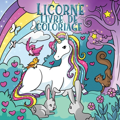 Kniha Licorne livre de coloriage 